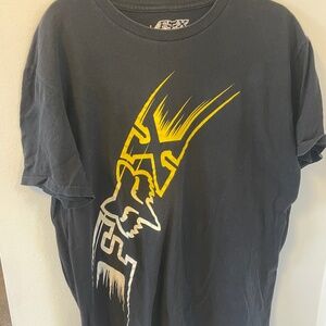 FOX Racing Tee Size Large Mens Vintage